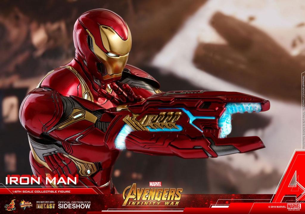 INFINITY WAR -Iron Man -Figurine Diecast Movie Masterpiece 32cm REPROD - 5