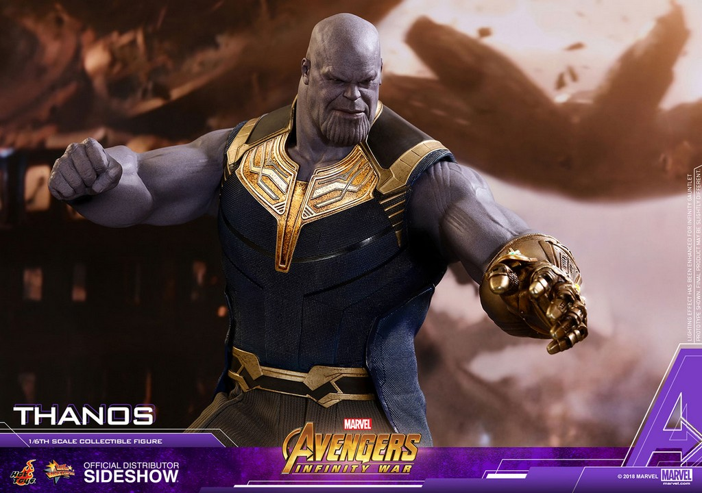 AVENGERS INFINITY WAR - Thanos - Figurine 1/6 45cm REPROD - 2