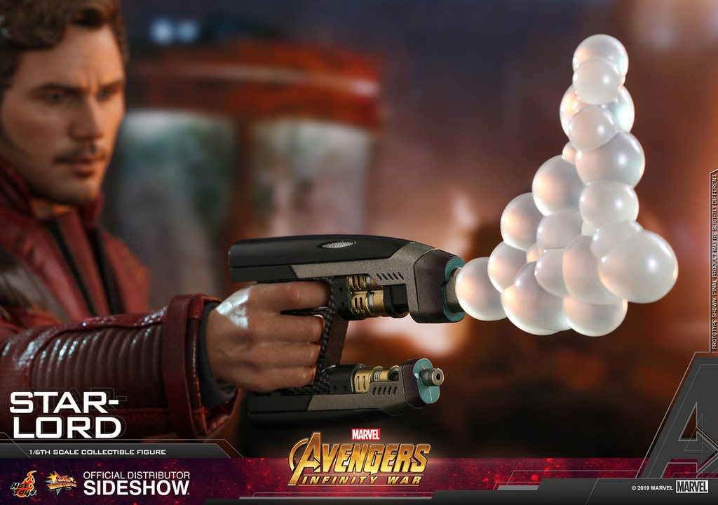 AVENGERS INFINITY WAR - Star-Lord - Figurine 1/6 36cm REPROD - 3