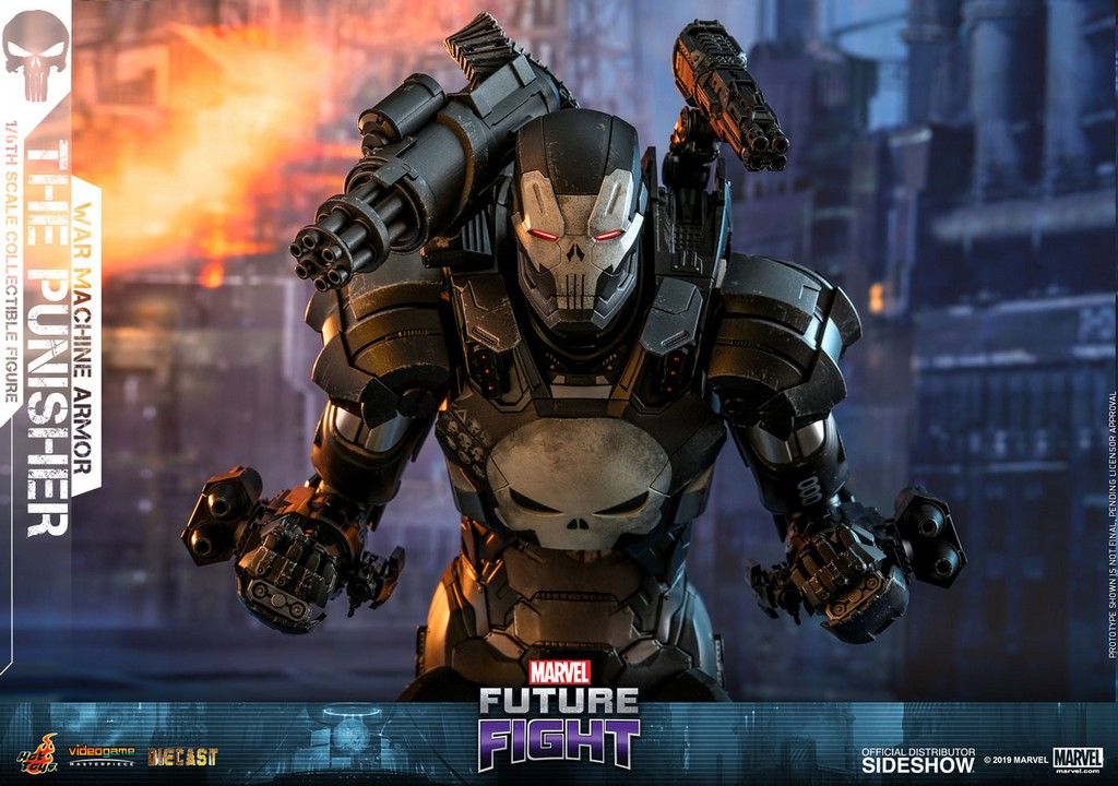 MARVEL - The Punisher War Machine Armor - Figurine Diecast 36cm REPROD - 4