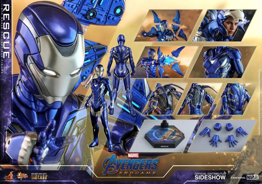 ENDGAME - Rescue - Figurine Diecast Movie Masterpiece 31cm REPROD - 6