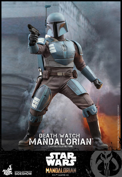 THE MANDALORIAN - Mandalorien Death Watch - Figurine 1/6 36cm REPROD - 3