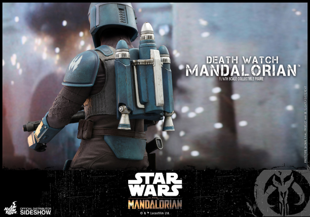 THE MANDALORIAN - Mandalorien Death Watch - Figurine 1/6 36cm REPROD - 5