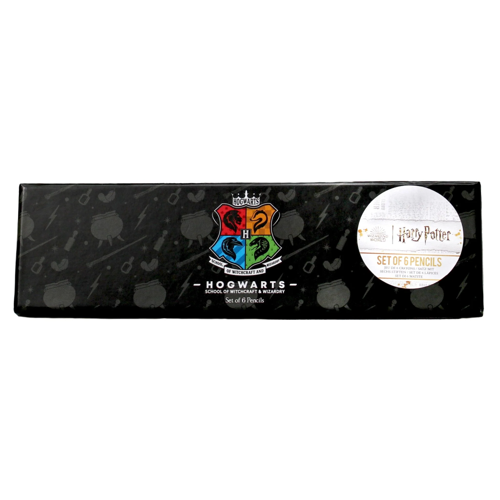 HARRY POTTER - Symbol Revival - Set of 6 Pencils - 3