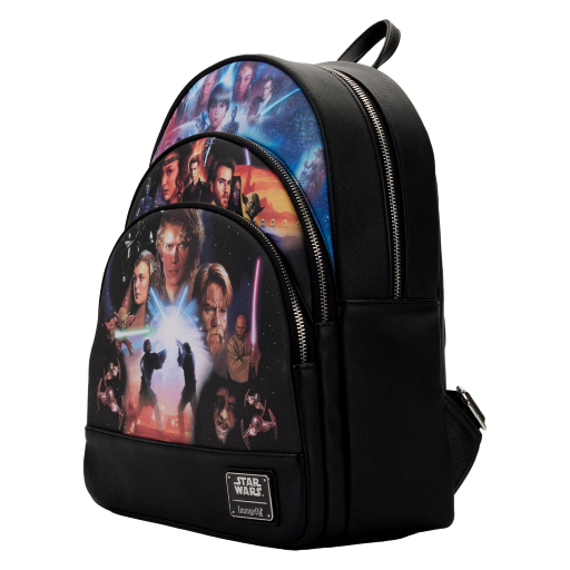 Loungefly Star Wars : Mini sac à dos La Menace Fantôme 25ème Anniversaire Dark Maul Cosplay pas cher