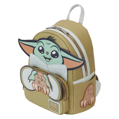 MANDALORIAN - Grogu et Crabbies - Mini Sac à Dos LoungeFly - 2