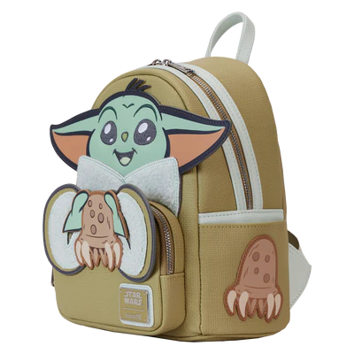 MANDALORIAN - Grogu et Crabbies - Mini Sac à Dos LoungeFly - 6