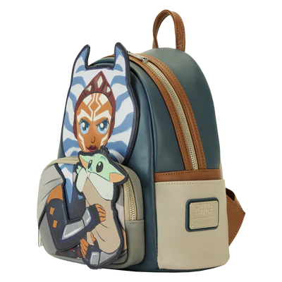 MANDALORIAN - Ahsoka tenant Grogu - Mini Sac à Dos LoungeFly - 2