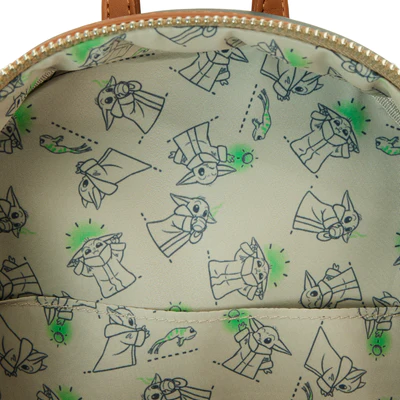 MANDALORIAN - Ahsoka tenant Grogu - Mini Sac à Dos LoungeFly - 5