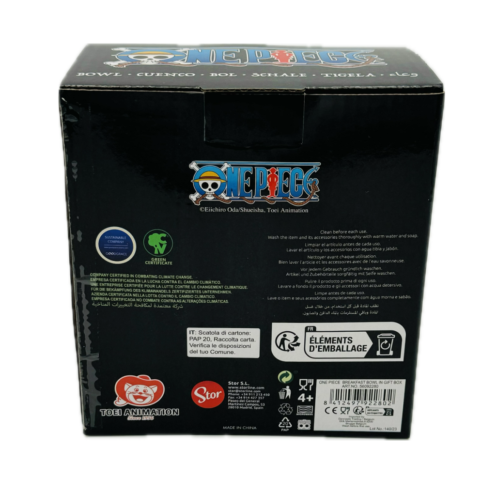 ONE PIECE - Crew - Ceramic Bowl in Gift Box - 600ml - 5