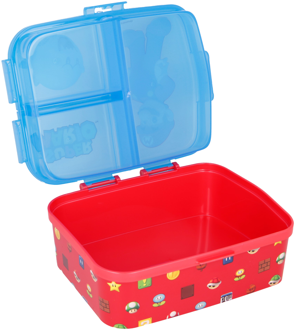SUPER MARIO - Mario & Boo - Lunch Box multi compartment : ShopForGeek ...