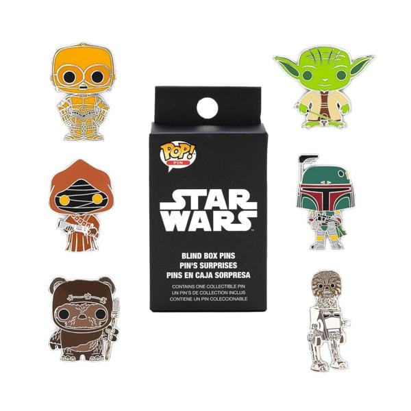 STAR WARS Funko Blind Box Enamel Pins Classic 12 pcs