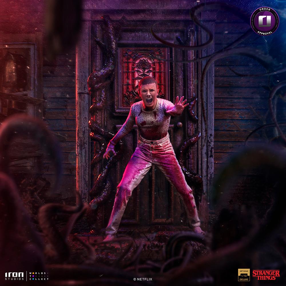 STRANGER THINGS - Onze - Statuette Art Scale Deluxe 1/10 29.5cm - 3