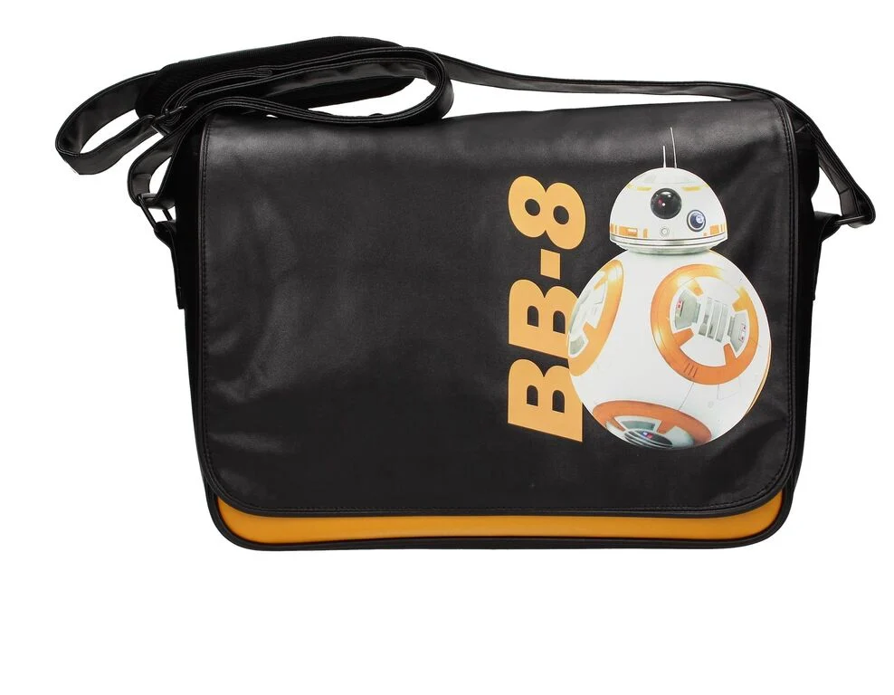 STAR WARS 7 Messenger Bag W/Flap BB8 Bag Star Wars