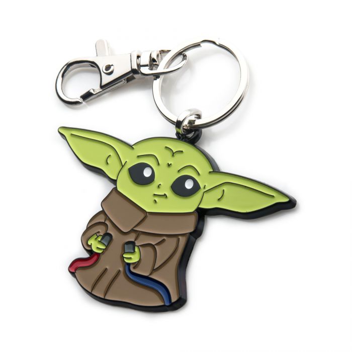 THE MANDALORIAN - Grogu with wires - Metal Keychain_IMAGE_2