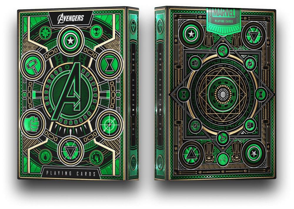 AVENGERS - Green Version - Jeu de cartes à jouer (52 cartes) - 6