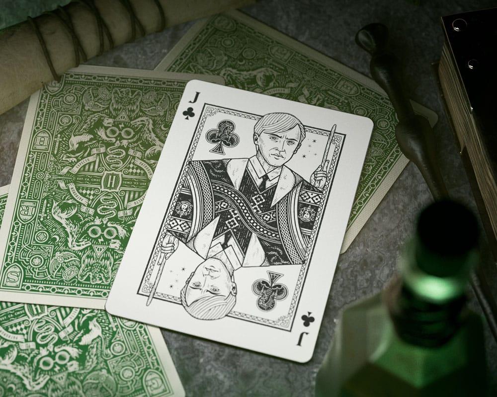 HARRY POTTER - Green Version - Jeu de cartes à jouer (52 cartes) - 2