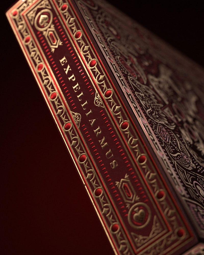 HARRY POTTER - Red Version - Jeu de cartes à jouer (52 cartes) - 2