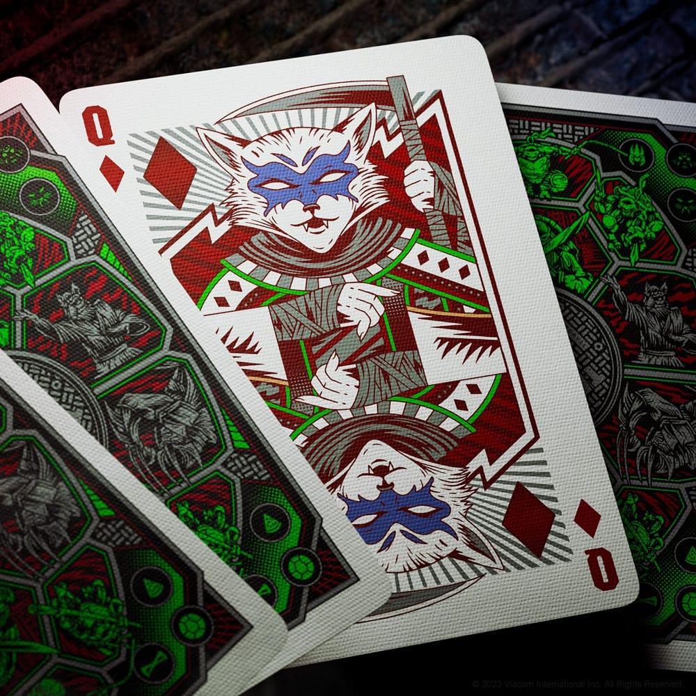 LES TORTUES NINJA - Jeu de cartes à jouer (52 cartes) - 3