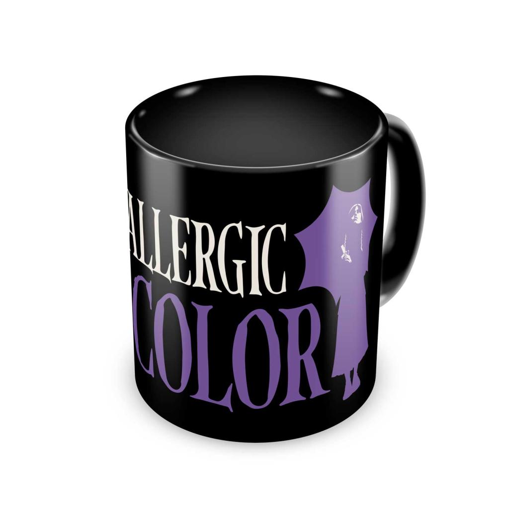 MERCREDI - 'Je suis Allergique aux Couleurs' - Mug 350ml - 2