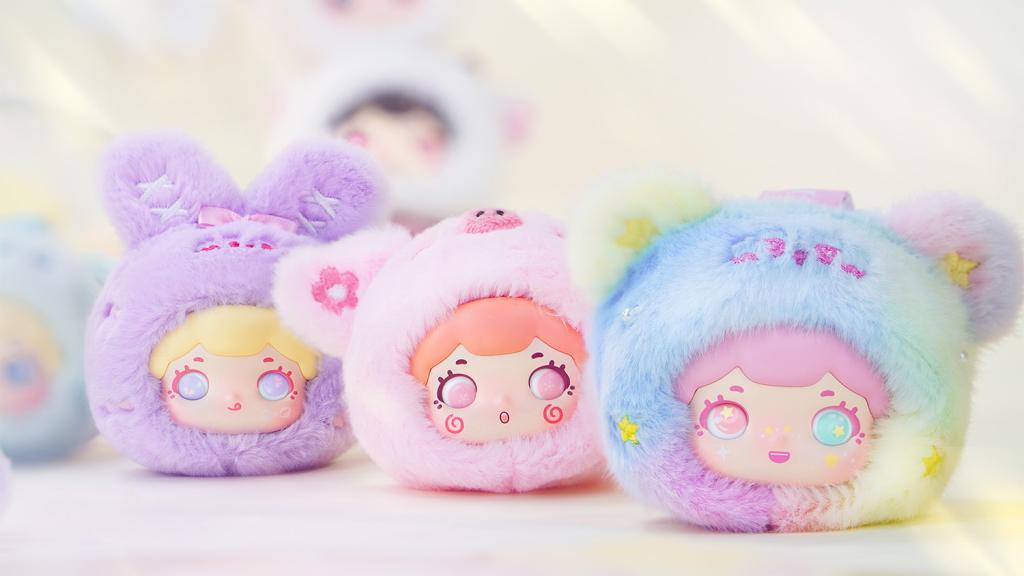 TOYBEBOP - Baobao's Fuzzy Babe Series Plush BLIND BOX (8pcs) - 6.5cm - 2