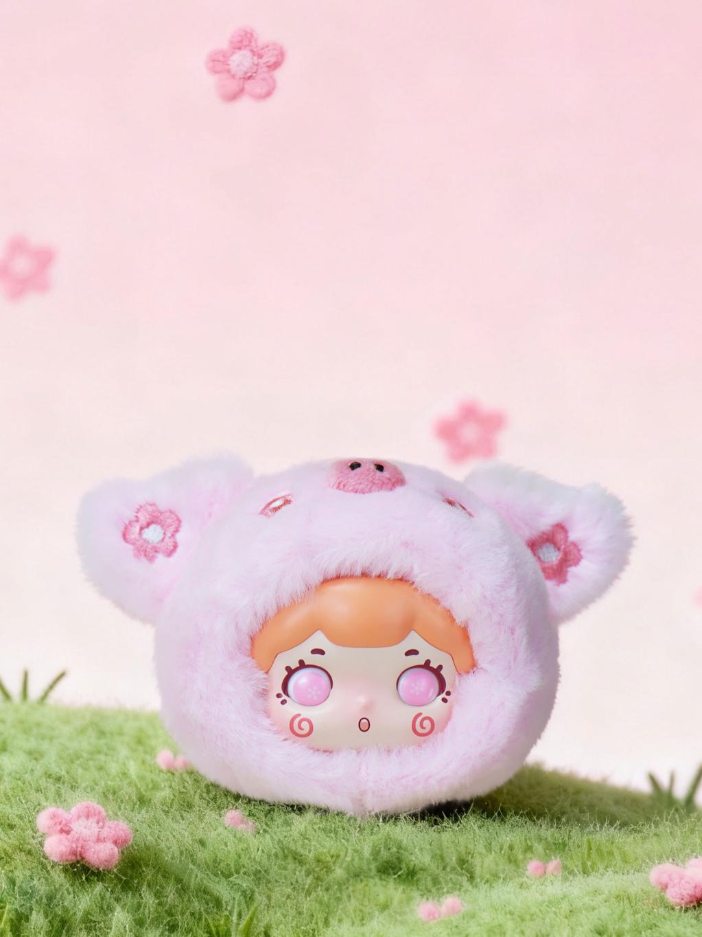 TOYBEBOP - Baobao's Fuzzy Babe Series Plush BLIND BOX (8pcs) - 6.5cm - 5