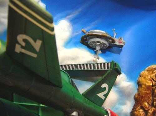 Thunderbirds - Real Artwork Series 3D Art Poster 37 x 47 x 11 cm - 5