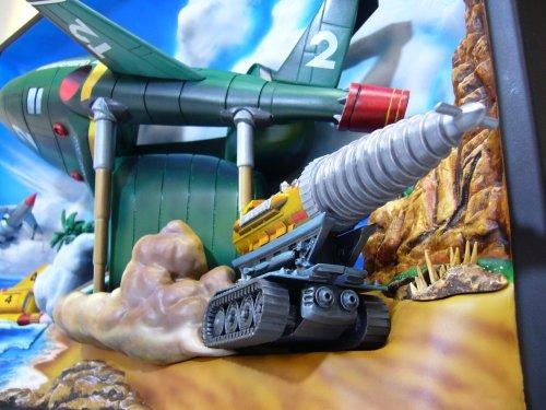 Thunderbirds - Real Artwork Series 3D Art Poster 37 x 47 x 11 cm - 6