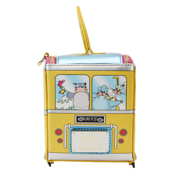 Loungefly Les Beatles : Sac à main Magical Mystery Tour Bus pas cher