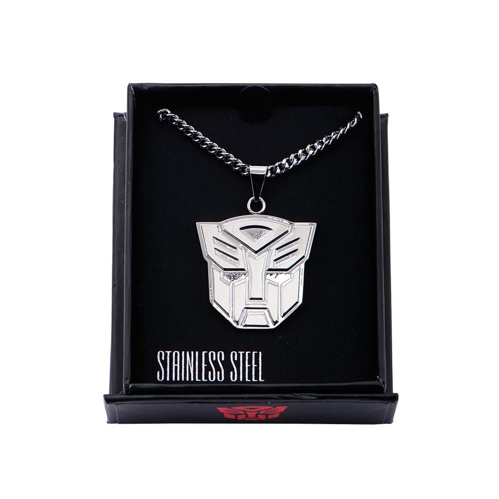 TRANSFORMERS - Stainless Steel Autobot Pendant with Chain - 2