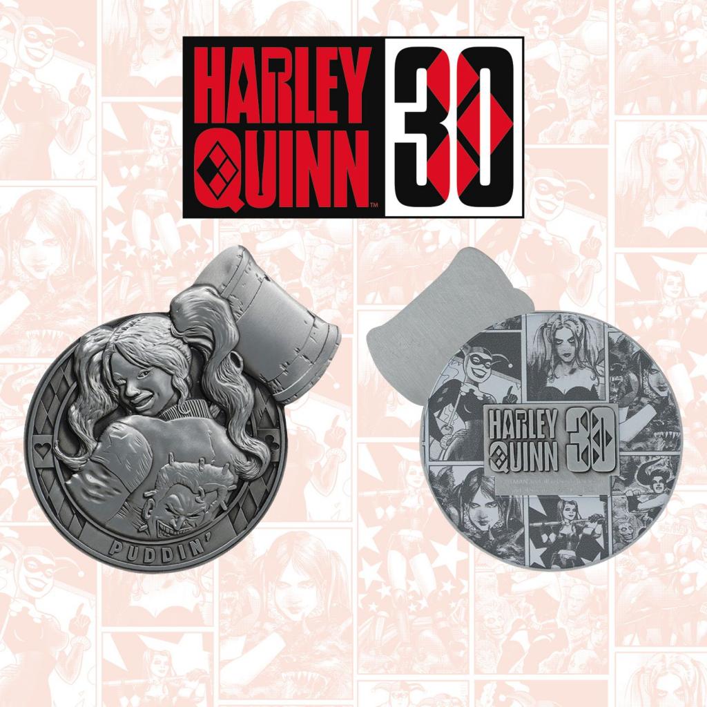HARLEY QUINN - Anniversaire 30ans - Medaillon Edition Limitée - 3