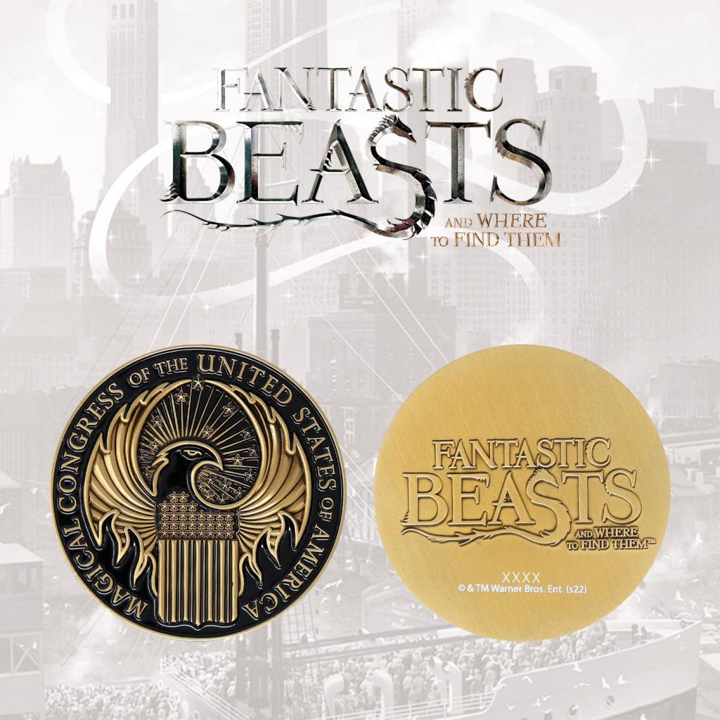 FANTASTIC BEASTS - M.A.C.U.S.A - Médaillon Collector - 2