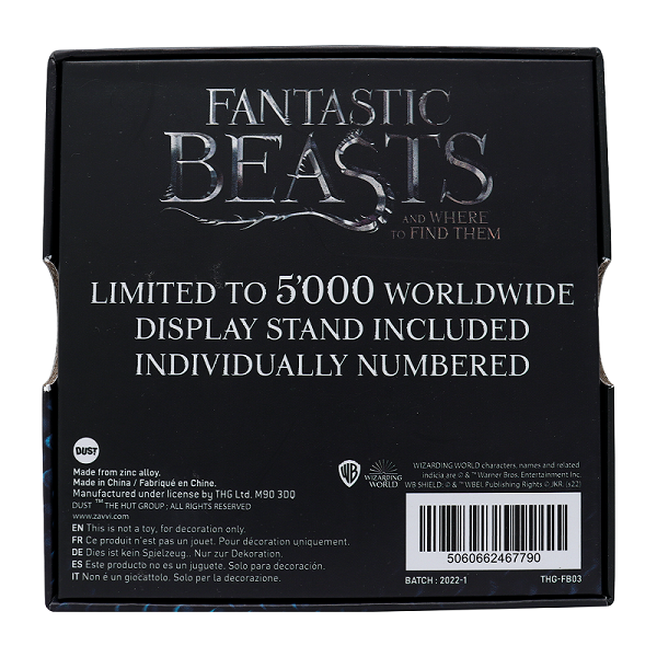 FANTASTIC BEASTS - M.A.C.U.S.A - Médaillon Collector - 4