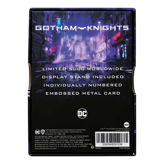 GOTHAM KNIGHTS - Nightwing - Lingot en Métal Collection Limitée - 4