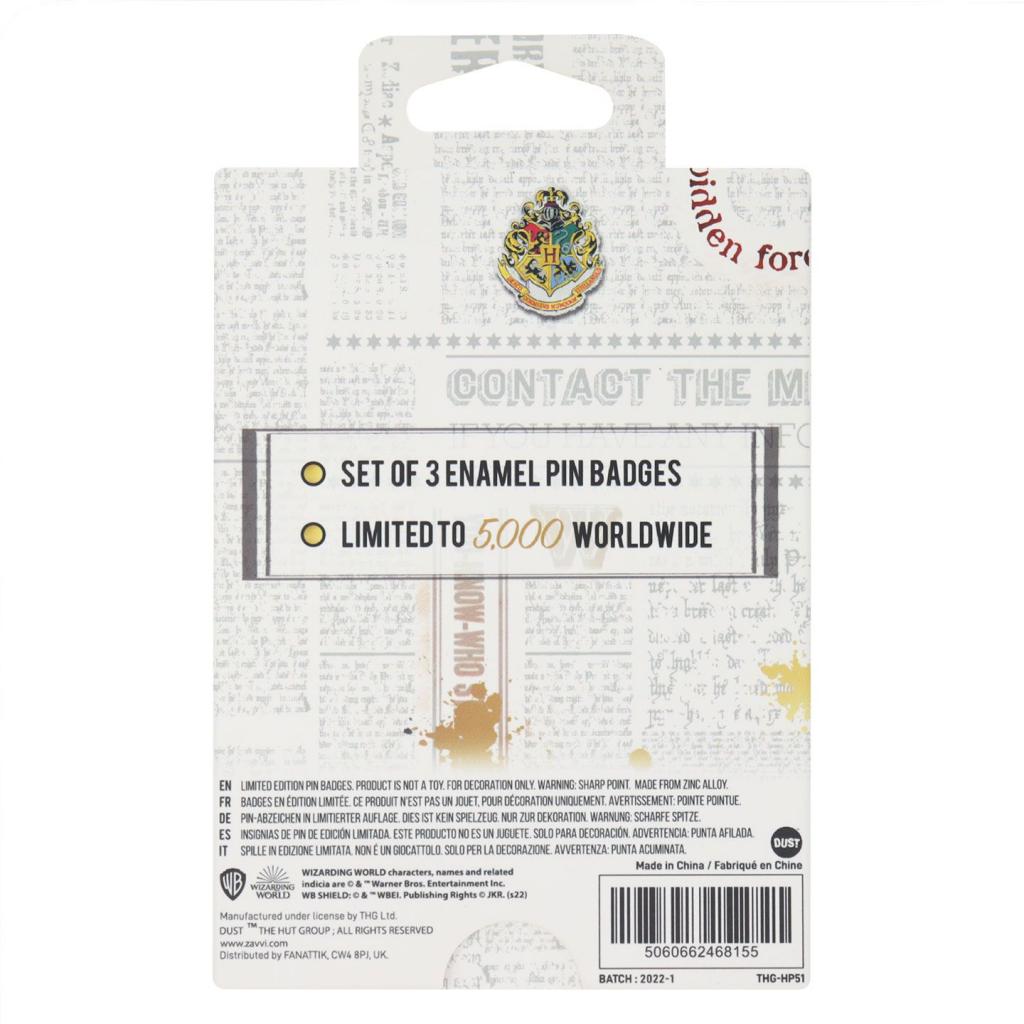 HARRY POTTER - Set de 3 Pin's - Edition Limitée - 3