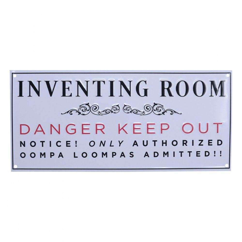 WILLY WONKA - Plaque Métal - 2