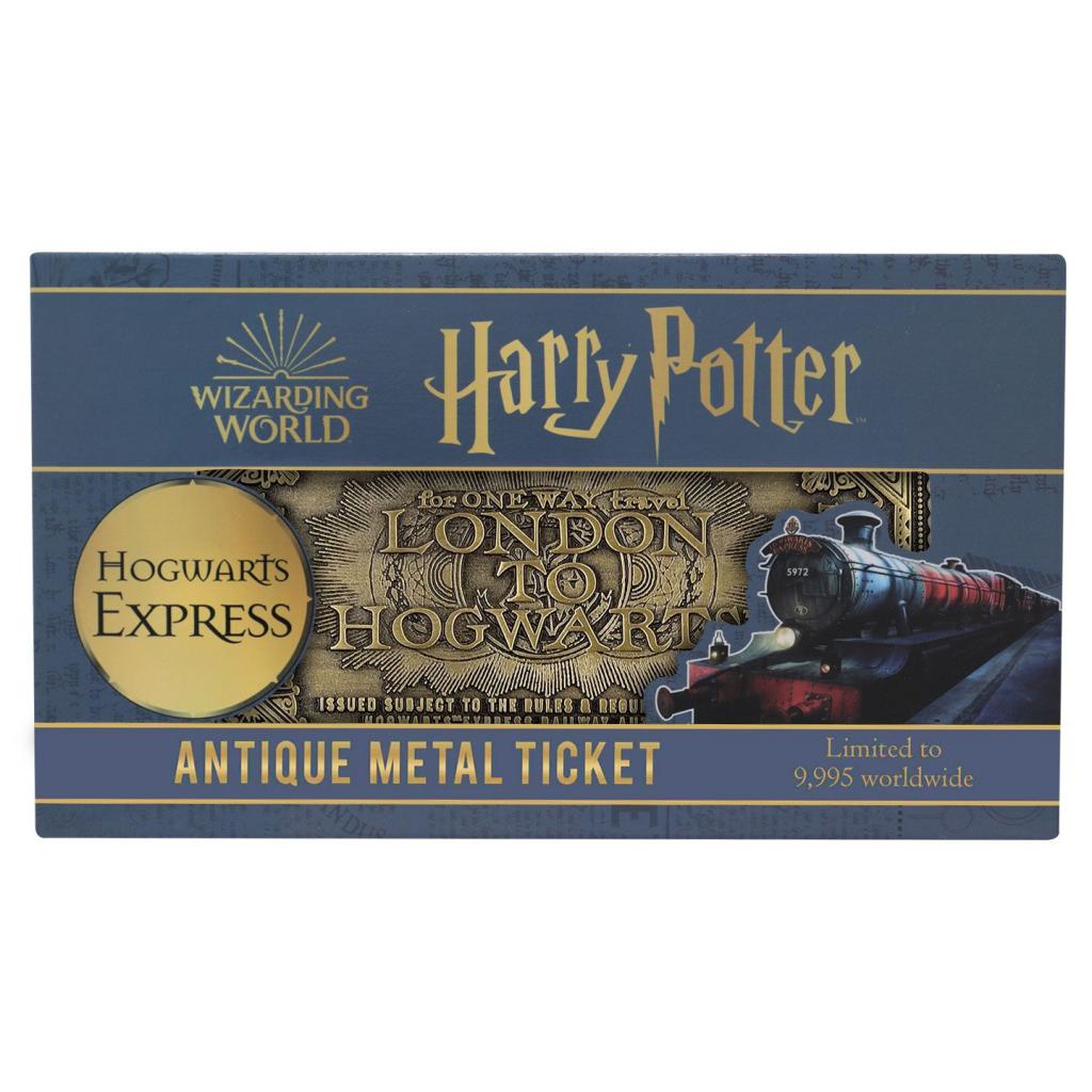 HARRY POTTER Ticket Poudlard Express Répique Edition Limité