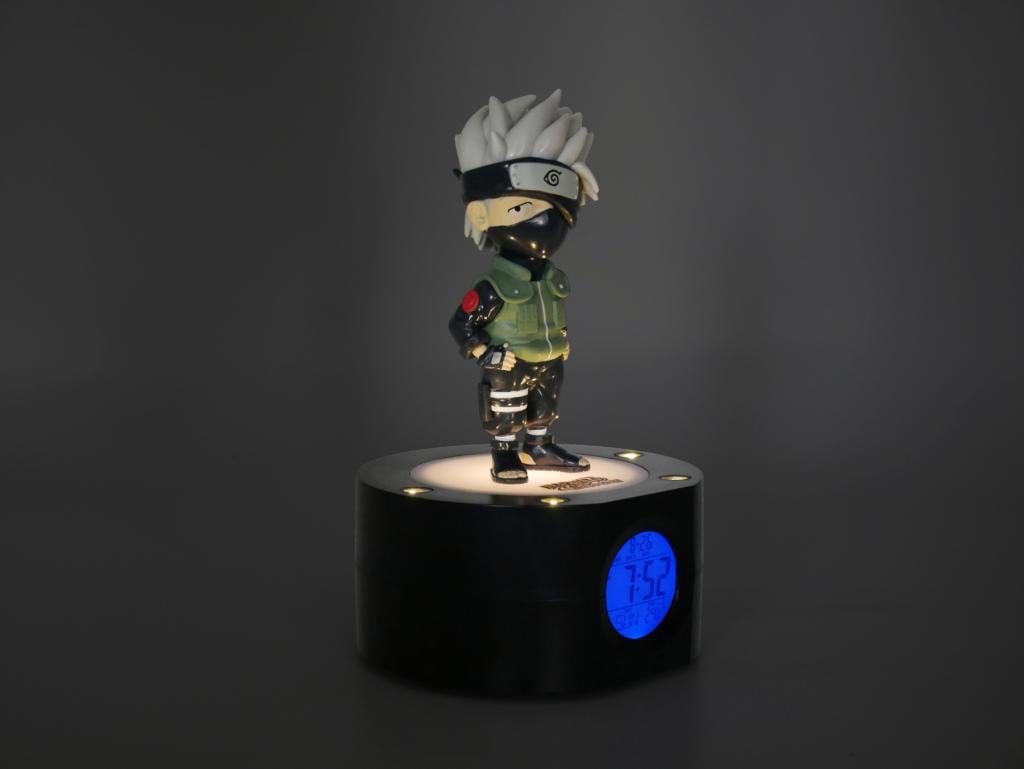 NARUTO - Kakashi - LED Light-Up Alarm Clock - 18 cm - 4