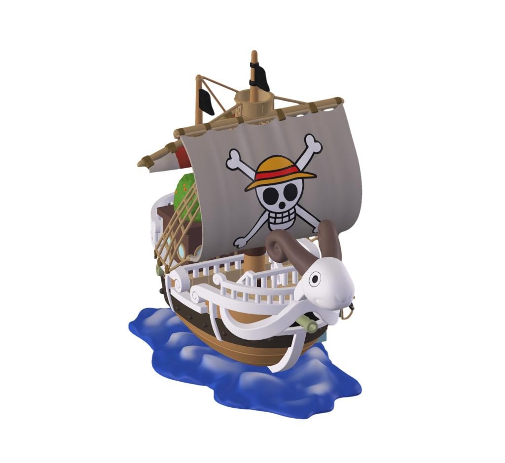 ONE PIECE - Bateau Merry - Réveil Lumineux LED - 25 cm - 2