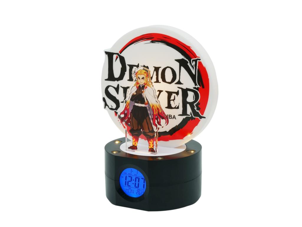 DEMON SLAYER - Rengoku - LED Light-Up Alarm Clock - 8inch - 3