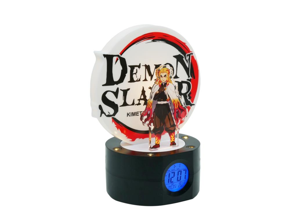 DEMON SLAYER - Rengoku - LED Light-Up Alarm Clock - 8inch - 4