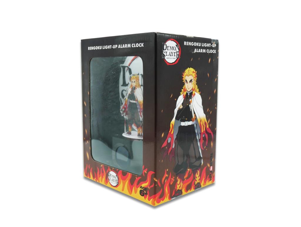 DEMON SLAYER - Rengoku - LED Light-Up Alarm Clock - 8inch - 5