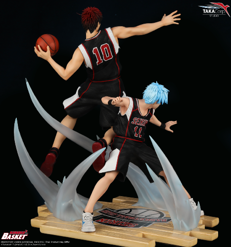 KUROKO'S BASKET - Tetsuya & Taiga "Black Jersey" - Statuette 41cm
