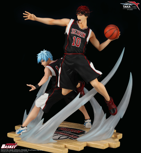 KUROKO'S BASKET - Tetsuya & Taiga "Black Jersey" - Statuette 41cm