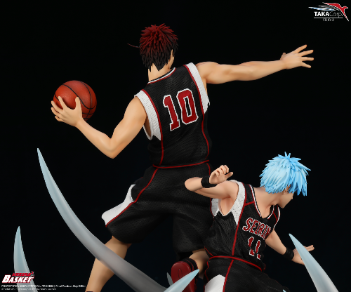 KUROKO'S BASKET - Tetsuya & Taiga "Black Jersey" - Statuette 41cm
