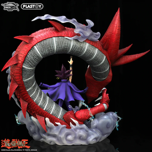 YU-GI-OH - Yami Yugi & Slifer - Statue 51cm - 3