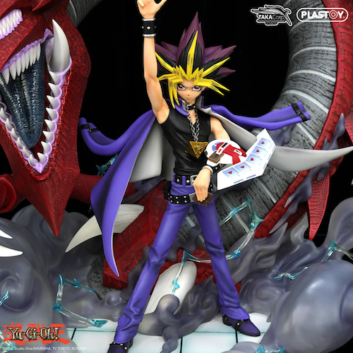 YU-GI-OH - Yami Yugi & Slifer - Statue 51cm - 5