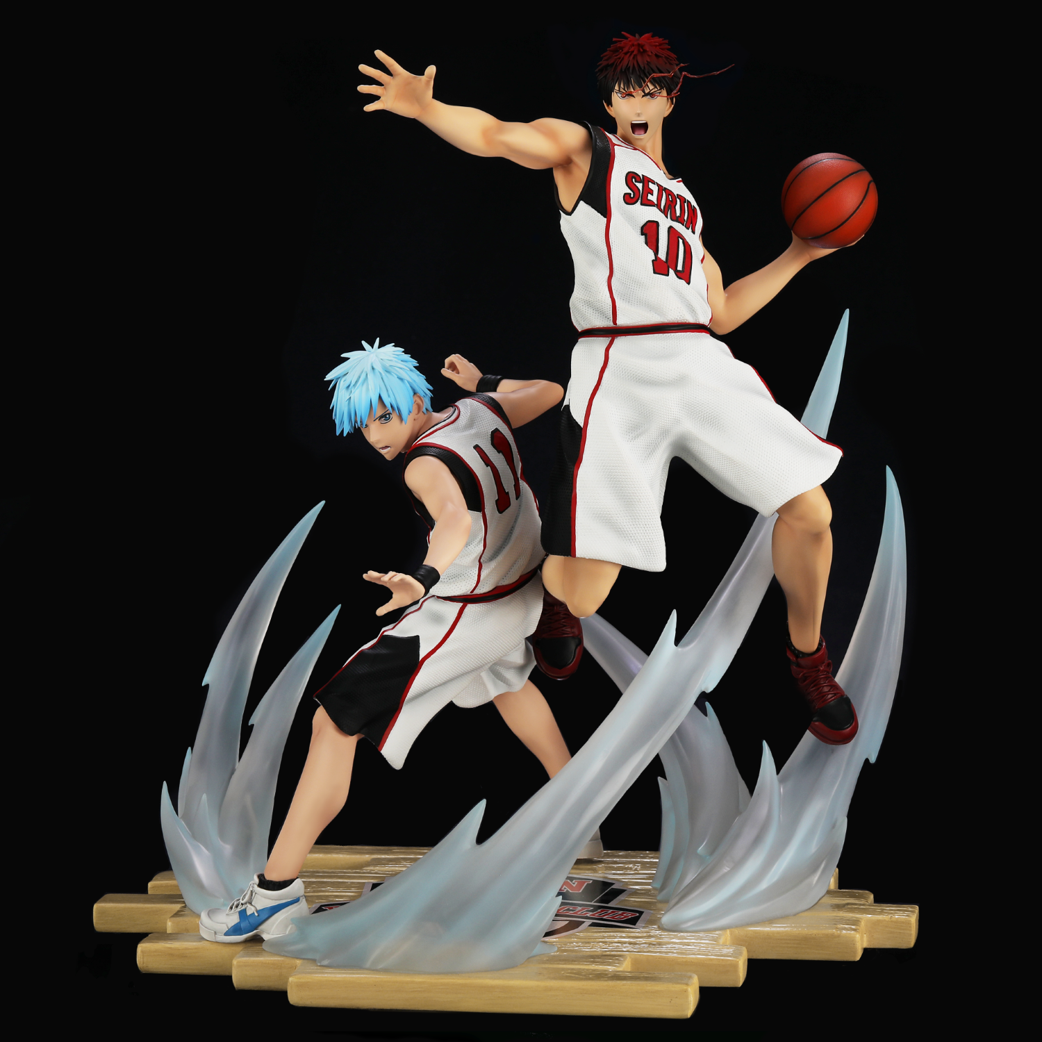 KUROKO'S BASKET - Tetsuya & Taiga "White Jersey" - Statuette 41cm