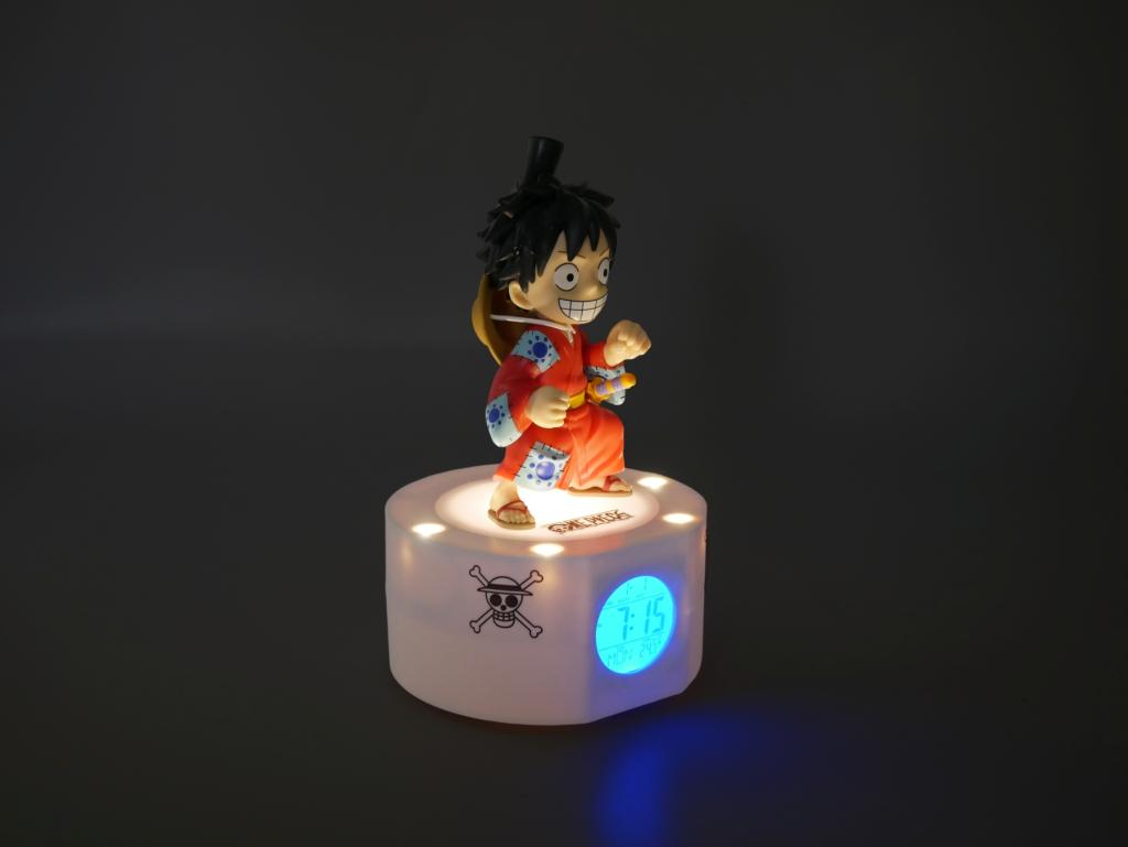 ONE PIECE - Luffy - LED Light-Up Alarm Clock - 4