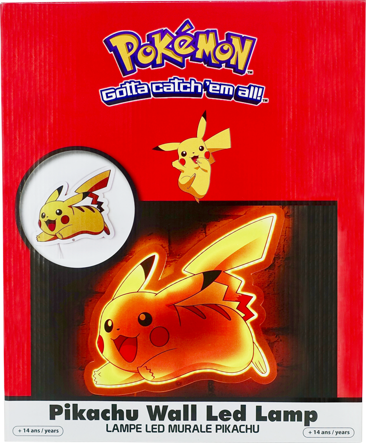 Lampe LED Pokémon Pikachu 30cm - TEKNOFUN - LAMP811406TEK 